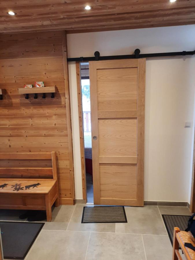 Ferienwohnung Les Terrasses Du Mont Blanc Le Praz de Lys Exterior foto